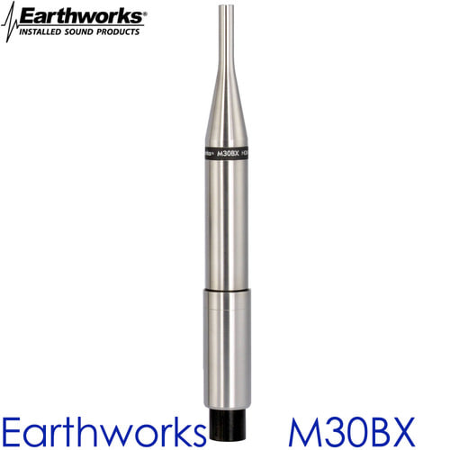 M30BX / EARTHWORKS / M-30-BX / 측정용 컨덴서 마이크 / M 30 BX / 고성는 측정마이크 / 음향측정 / AA 건전지 사용 / EARTH WORKS / 어쓰워크