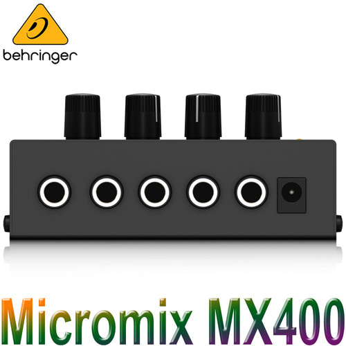 BEHRINGER MX400 / MX-400 / MX 400 / 베링거 믹서 / 4채널 라인믹서 / 초저소음 라인믹서 / 소형 라인 믹서