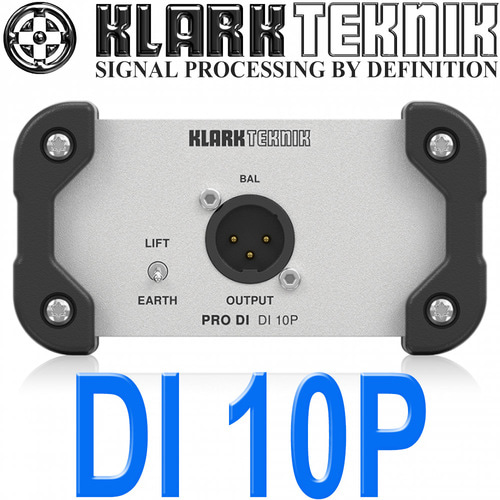 DI 10P / DI10P / 패시브 다이렉트 DI 박스 / KLARK TEKNIK 클락테크닉 DI-10P  / DI 박스 / 디아이박스 / 다이렉트박스