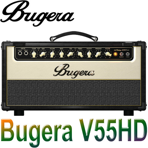 V55HD / 부게라 Bugera V55 HD 55W 진공관 기타 앰프 헤드 / V 55 HD