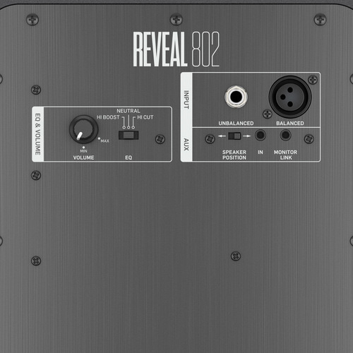 REVEAL-802 / REVEAL802 / 탄노이 REVEAL 802 / 8인치 / 액티브 / 스튜디오 모니터 스피커 (1통) / 2웨이 / 액티브 / 리빌 802 / 모니터링 / 홈레코딩 / 인터넷방송