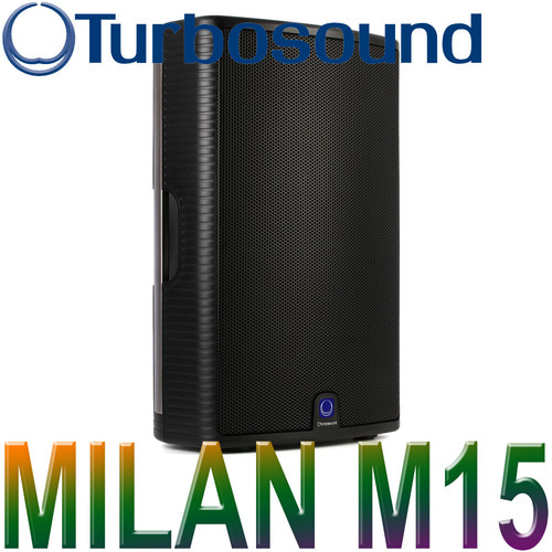 Milan M15 / Turbo Sound M 15 / 터보사운드 / 앰프내장 / 액티브 스피커 / M-15 / 터보사운드 / 액티브 스피커 / 앰프내장 / KLARK TEKNIK DSP / 1100W / TURBO SOUND / 터보 사운드 / 밀란