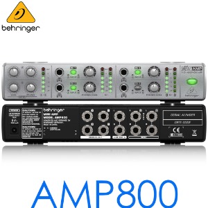 BEHRINGER  AMP800 / AMP 800 / 베링거 / 헤드폰 앰프 / HEADPHONE AMP / AMP-800 / 헤드폰 분배기 셀렉터 증폭기