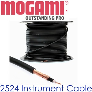 MOGAMI 2524 1타 / 모가미 2524 케이블 / 고급 악기용 케이블 / 고급형 기타 케이블 / 악기선 / 고급형 인스트루먼트 케이블 (100M) / 패치 케이블