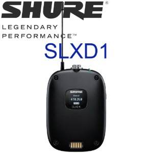 슈어 SLXD1 / SLXD-1 / SHURE 바디펙 / 벨트팩 /  SLXD1 / 벨트팩 송신기 / 디지털 무선 마이크 / 바디팩 송신기