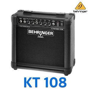 KT108 / KT-108 / 컴팩트 키보드앰프 / 15W / 2채널 다용도앰프 / 베링거 / 8인치