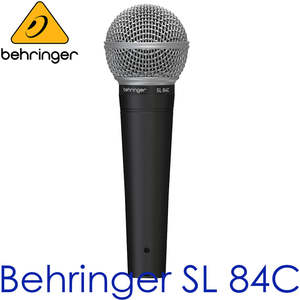 BEHRINGER SL84C / 베링거 / SL-84C / SL 84C / SL 84 C / 카디오이드 다이나믹 마이크 / 단일지향성 / 스피치용 마이크 / 행사용