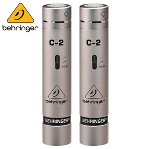 BEHRINGER C-2 / C 2 / 마이크 2개 세트 / 베링거 / 레코딩용 / 콘덴서 마이크 / 수음용 / C2