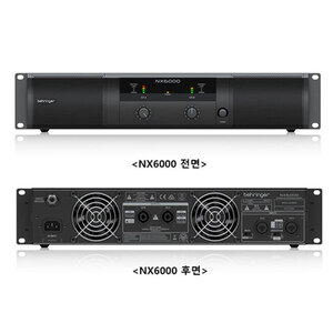 베링거 / NX-6000 / NX6000 / 초경량 클래스-D 파워앰프 / 6000W / NX 6000 / 스테레오앰프