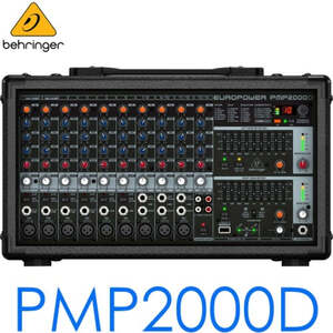PMP-2000D / PMP2000D / 파워드믹서 / 2000 W / 베링거 믹서 / 클락테크닉 멀티 FX 내장