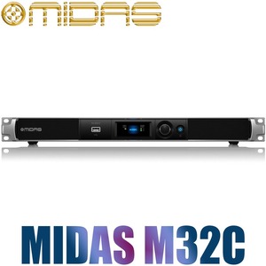 마이다스 M32C / M 32C / 디지털 오디오믹서 콘솔 / 랙 마운트 장착형 / MIDAS M32 C / M 32 C
