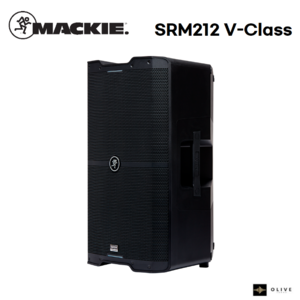 MACKIE 맥키 SRM212 V-Class 12인치 2000W 고성능 파워드 스피커 SRM-212 V-Class