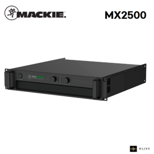 MACKIE 맥키 MX2500 1500W 전문가용 파워앰프 MX-2500