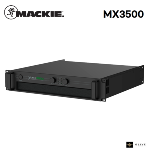 MACKIE 맥키 MX3500 2700W 전문가용 파워앰프 MX-3500