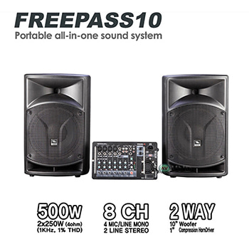 FREEPASS10/FREEPASS-10/8CH 500W/PROEL/프로엘